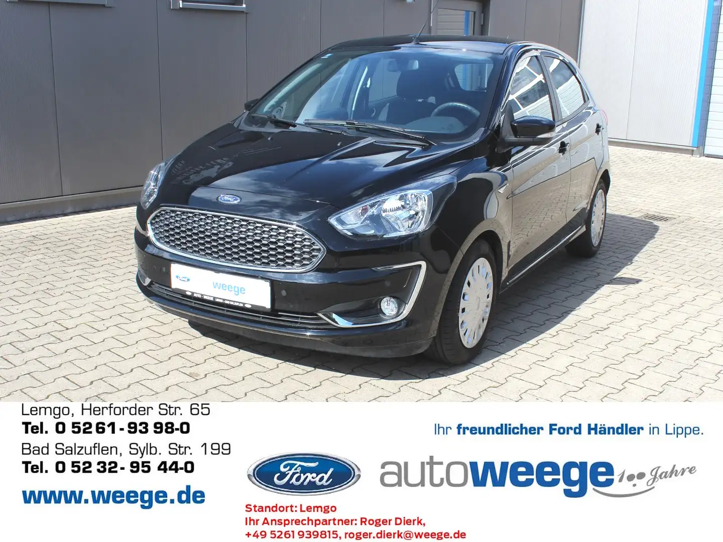 Ford Ka/Ka+ Ka+ Cool & Connect Start/Stopp Noir - 1