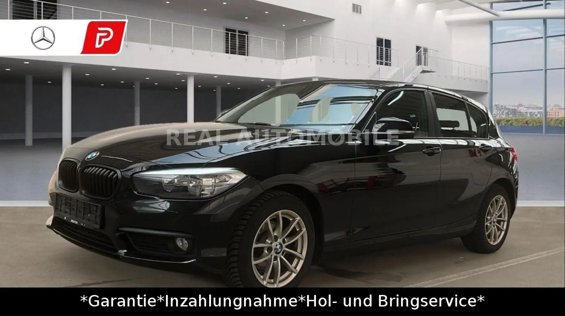 BMW 118 Baureihe 1 Lim. 5-trg. 118 i Advantage *1.HD Negro - 1
