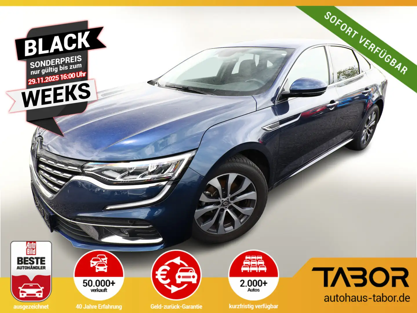 Renault Talisman TCe 160 EDC Intens LED Nav PDC 17Z Blau - 1