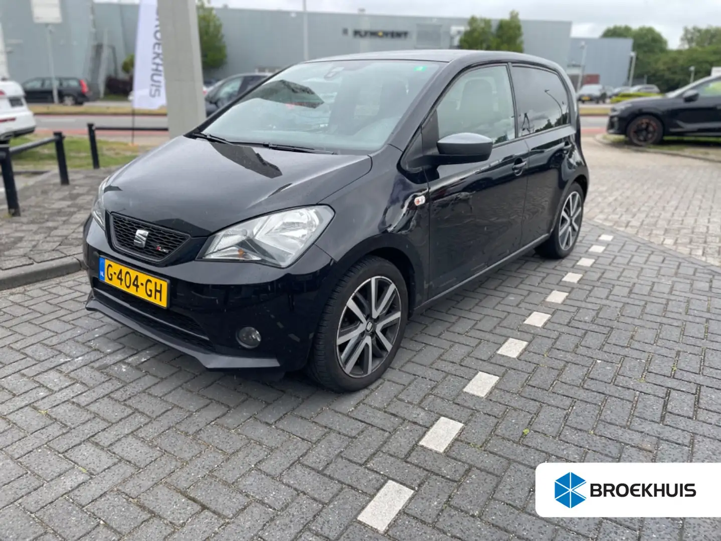SEAT Mii 1.0 5DRS. FR | PANORAMADAK | STOELVERW. | AIRCO | Zwart - 1
