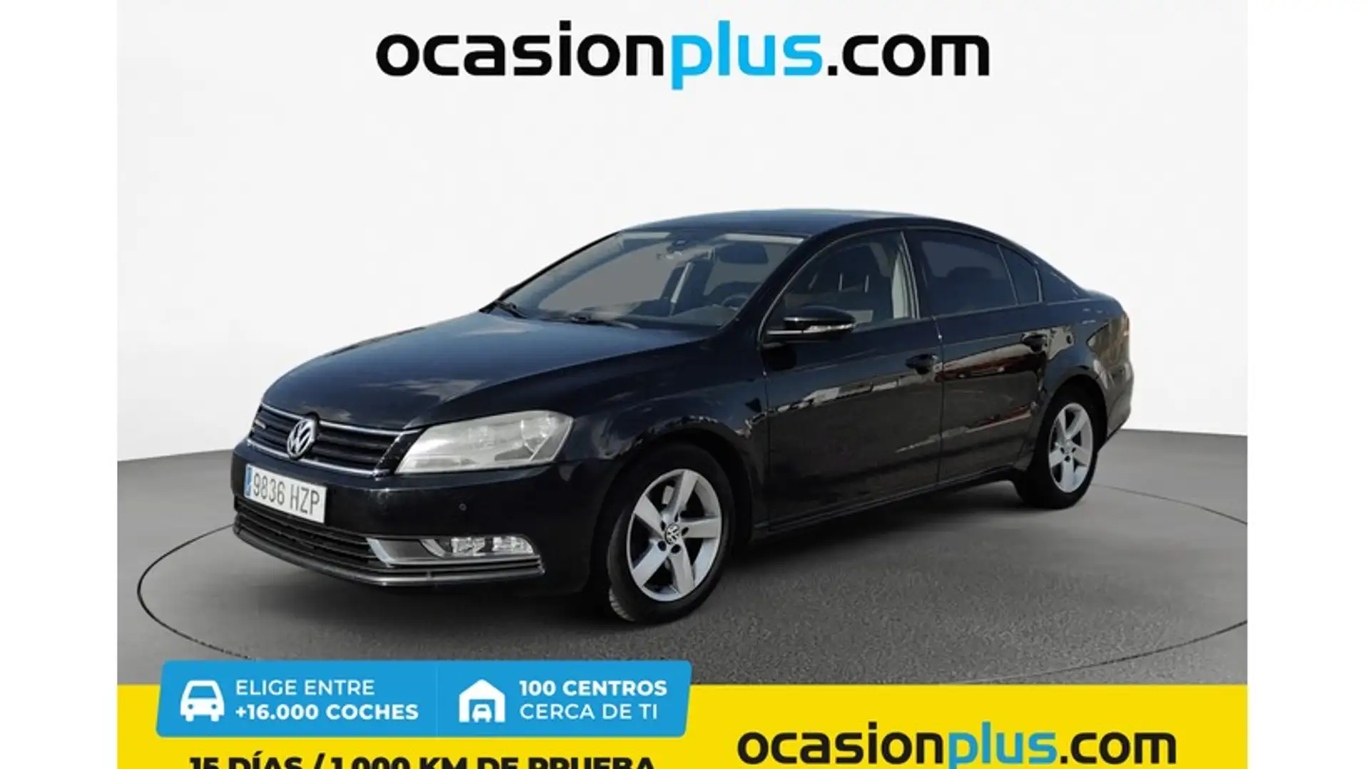 Volkswagen Passat 1.6TDI BlueMotion Negro - 1