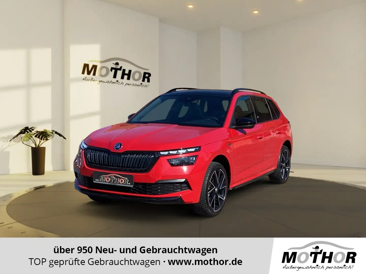 Skoda Kamiq Monte Carlo 1.0 TSI 2xKlima DynLicht Kam. Rot - 1