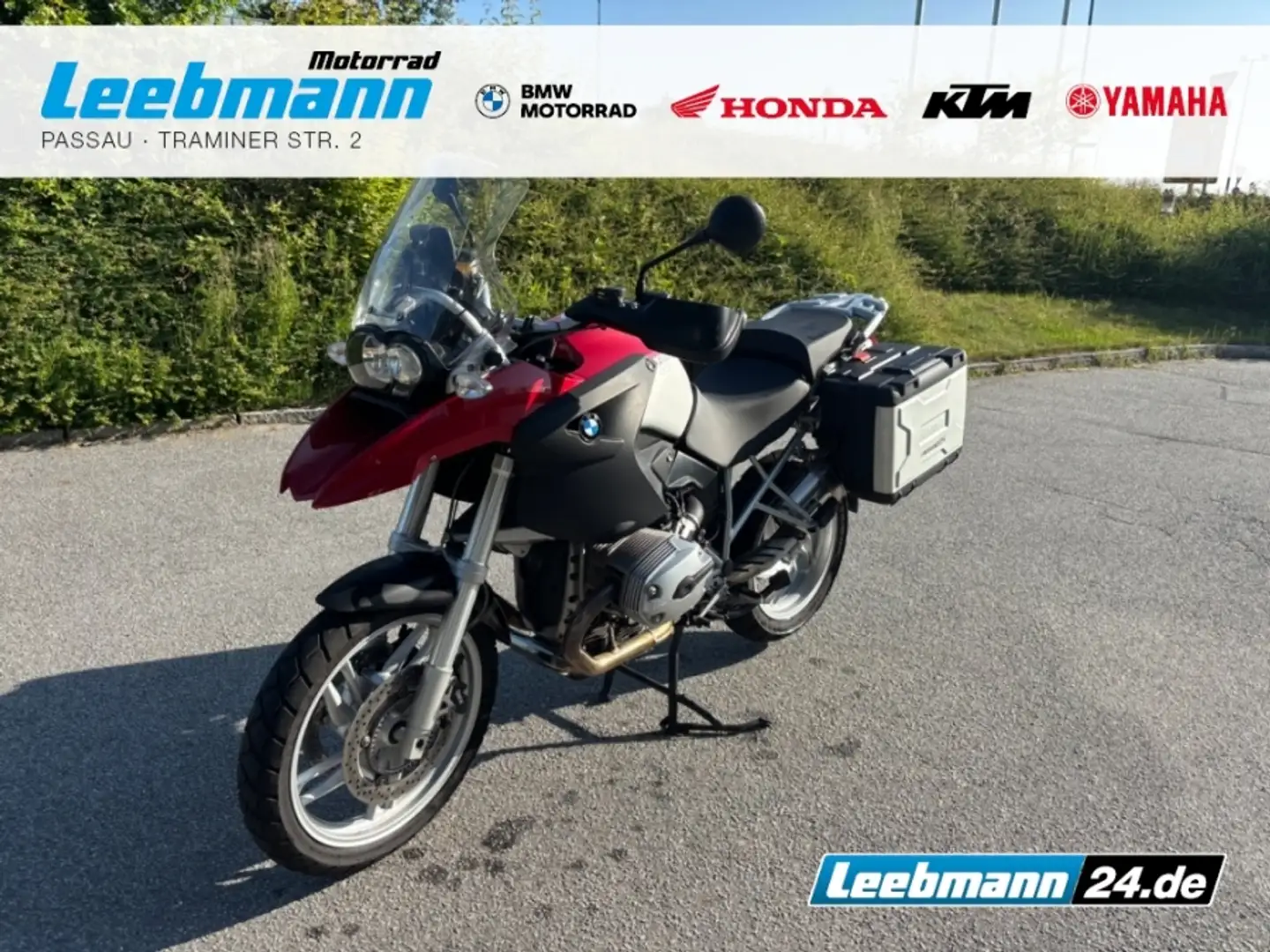 BMW R 1200 GS Kofferset gepflegt Rot - 1