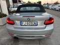 BMW 218 220d Cabrio Sport auto my15 190CV Argento - thumbnail 6
