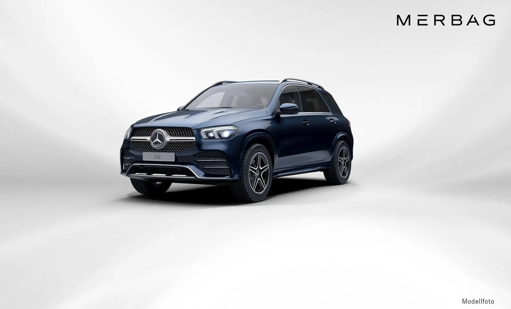 Mercedes-Benz GLE 300 d 4MATIC Blau - 1