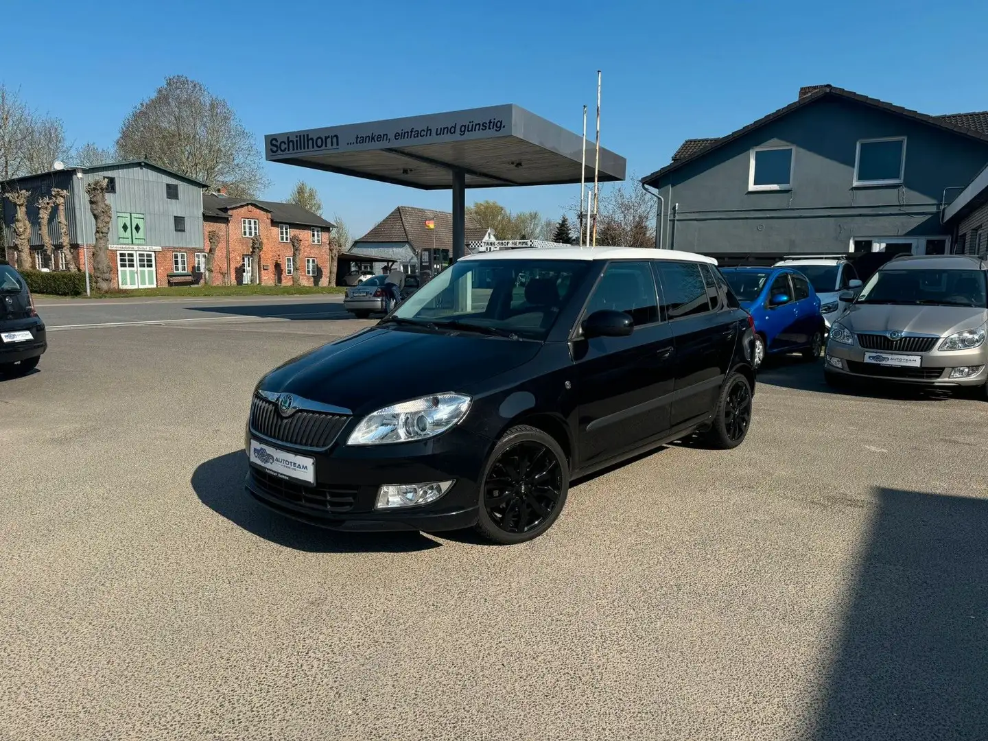 Skoda Fabia Ambiente TÜV/KLIMA/TEMPOMAT/MFL/SH/BC Schwarz - 1