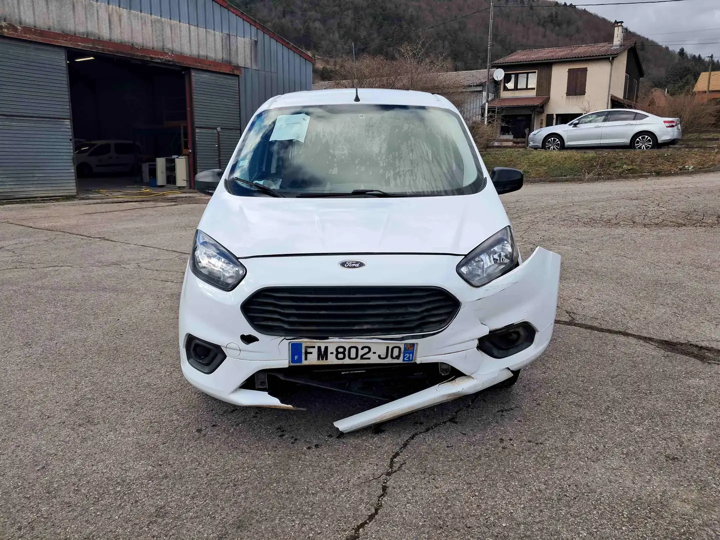 Ford Tourneo Courier 1.0 E 100 BV6 S Blanc - 2