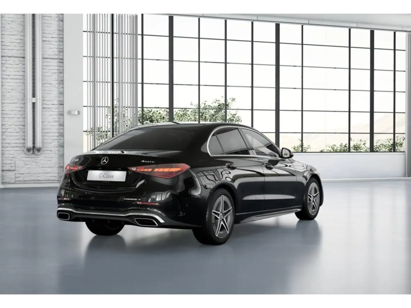Mercedes-Benz C 200 4M AMG-Sport/SHD/LED/Kamera/Ambiente/18" Schwarz - 2
