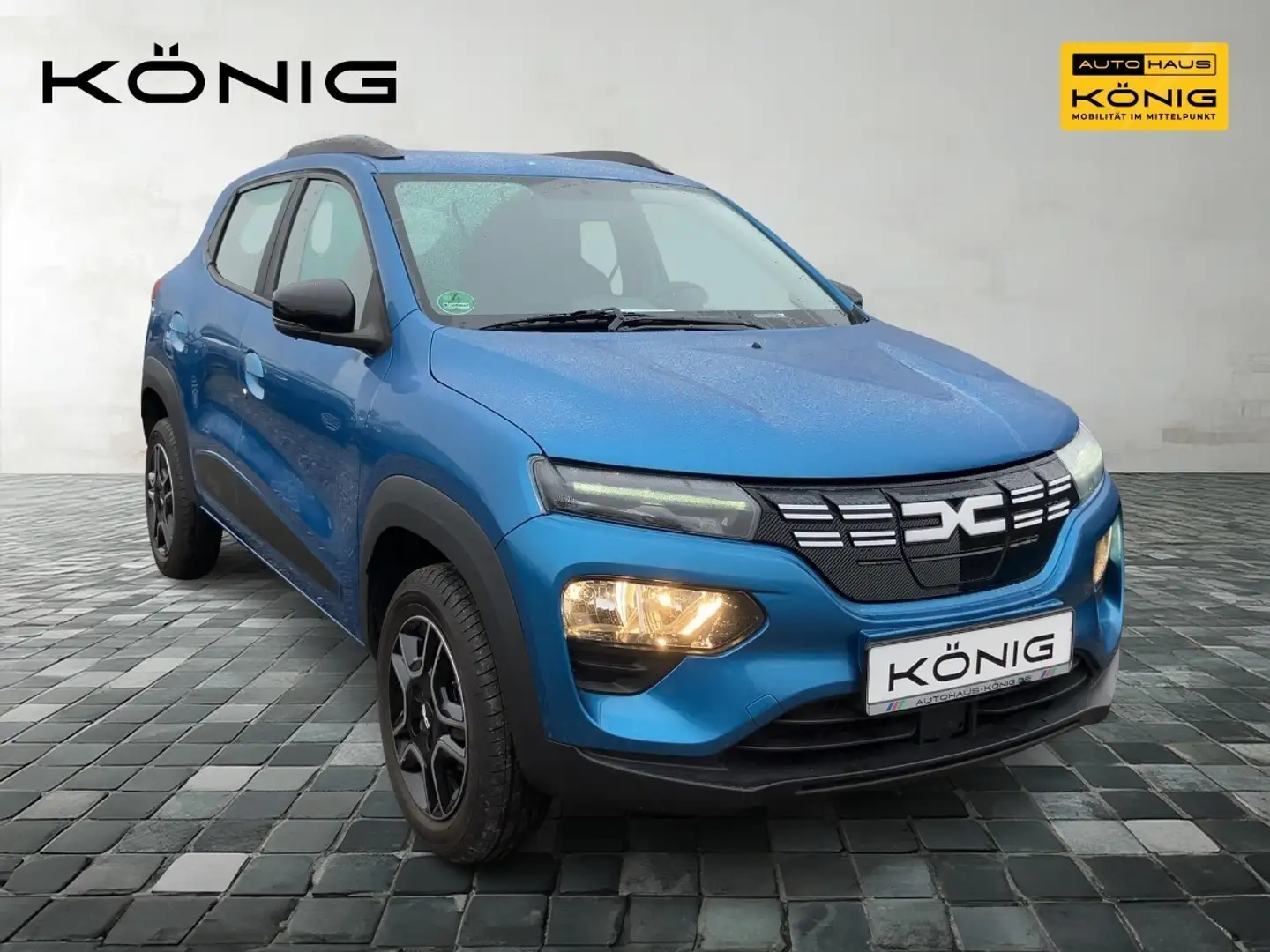 Dacia Spring Electric Essential 45 AUTOMATIK|KLIMA|NAV Blau - 2