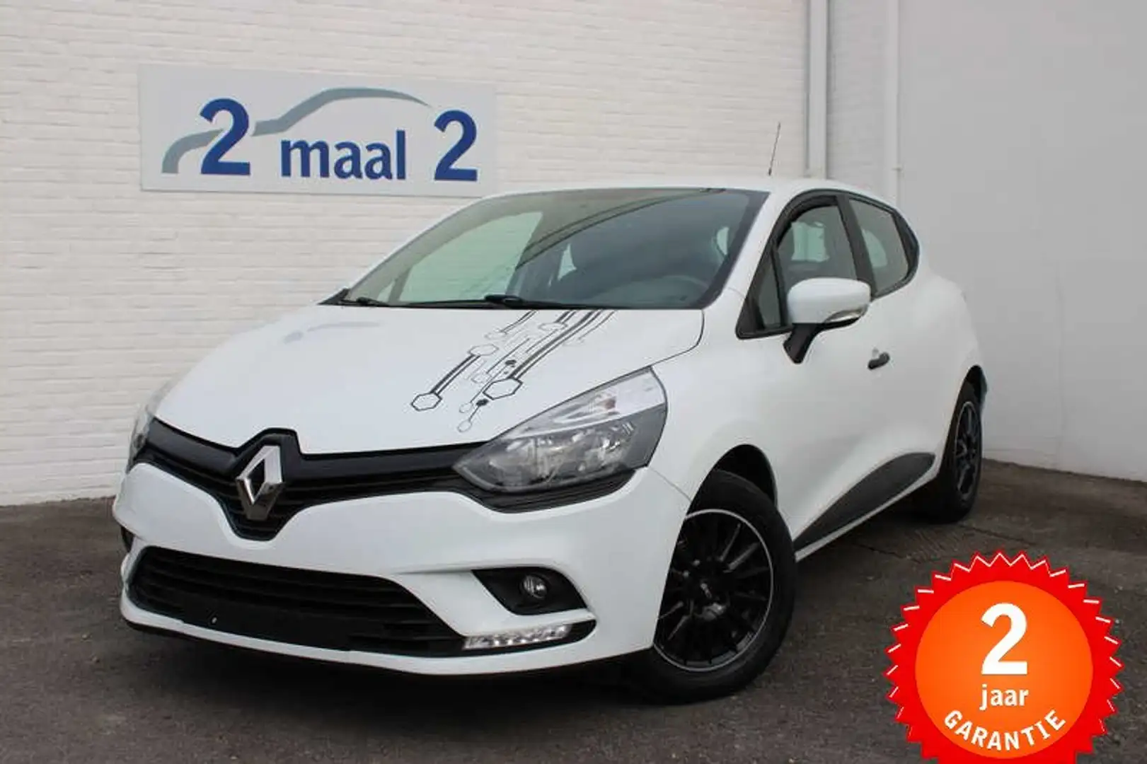 Renault Clio 0.9 TCe Airco/5Deurs incl 2 JAAR garantie! Bianco - 1