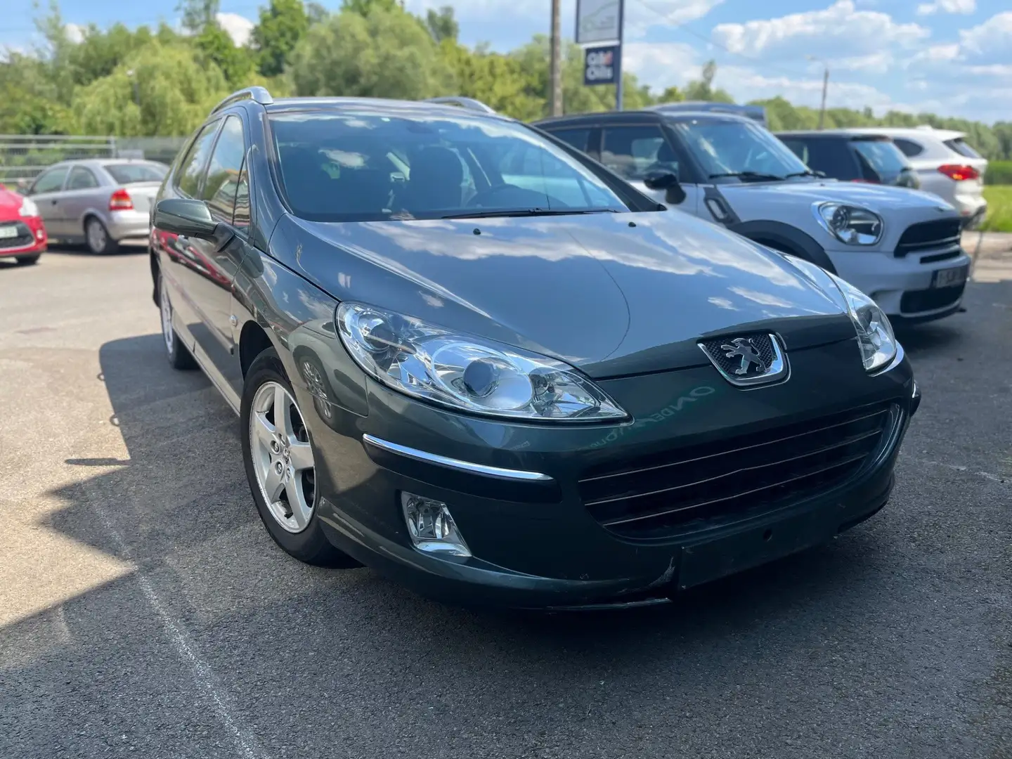 Peugeot 407 SW 2.0 HDi Premium Groen - 1
