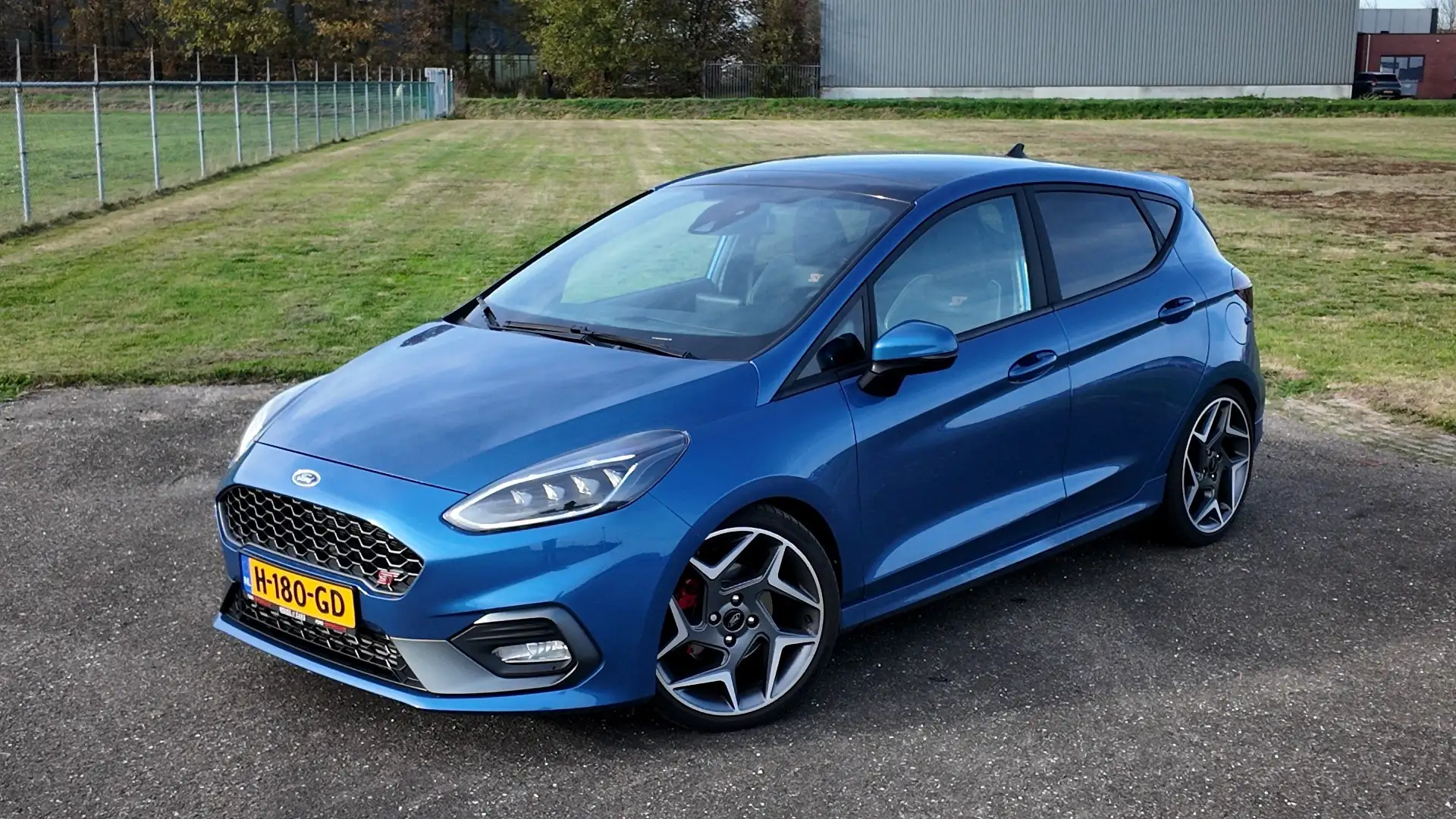 Ford Fiesta 1.5 EcoB. ST-3 Blauw - 1