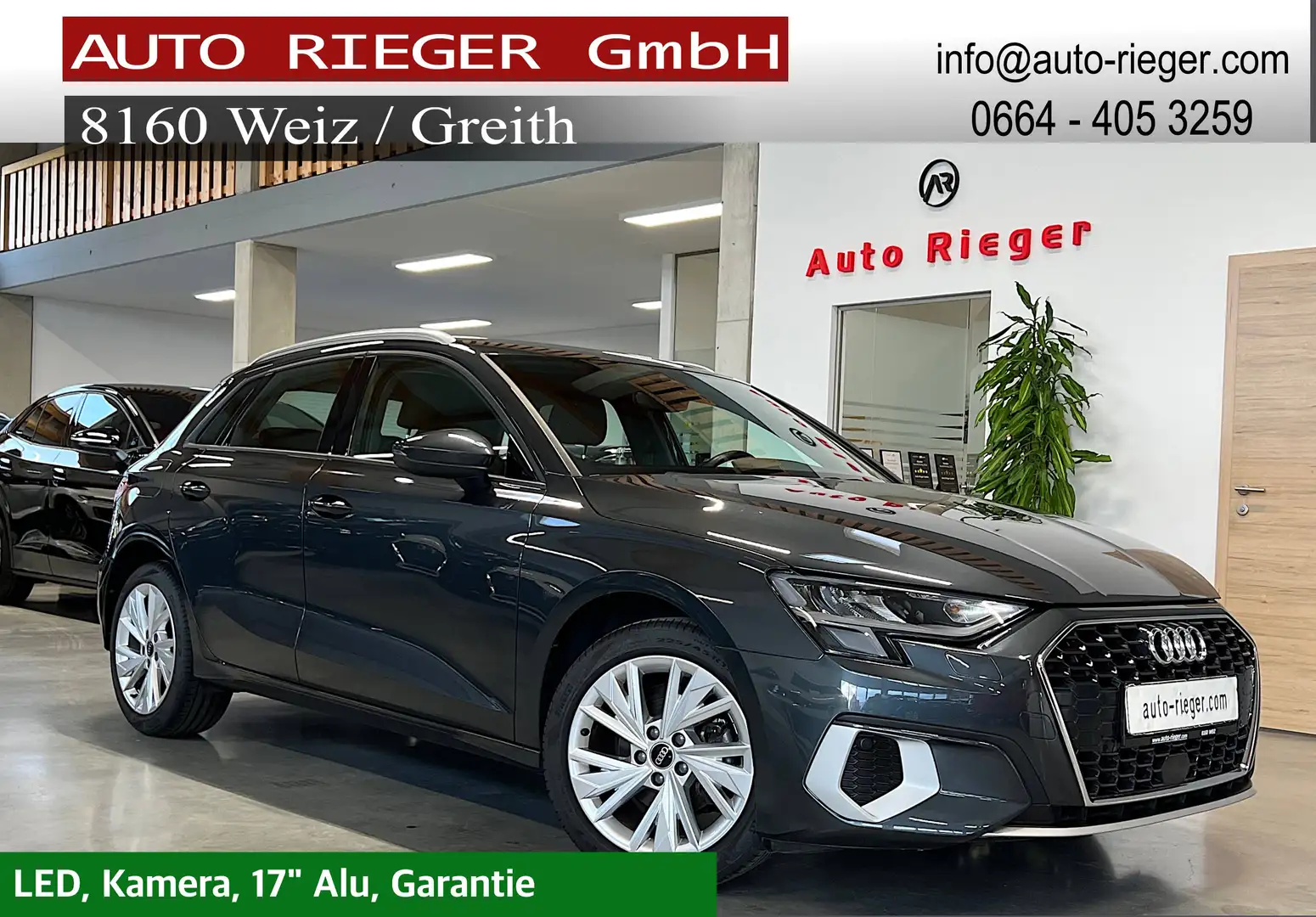 Audi A3 35 TDI advanced LED, Kamera, Navi Grau - 1