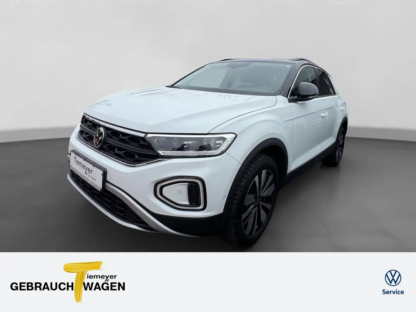 Volkswagen T-Roc 2.0 TDI DSG GOAL AHK SIDE-ASSIST KAMERA Weiß - 1