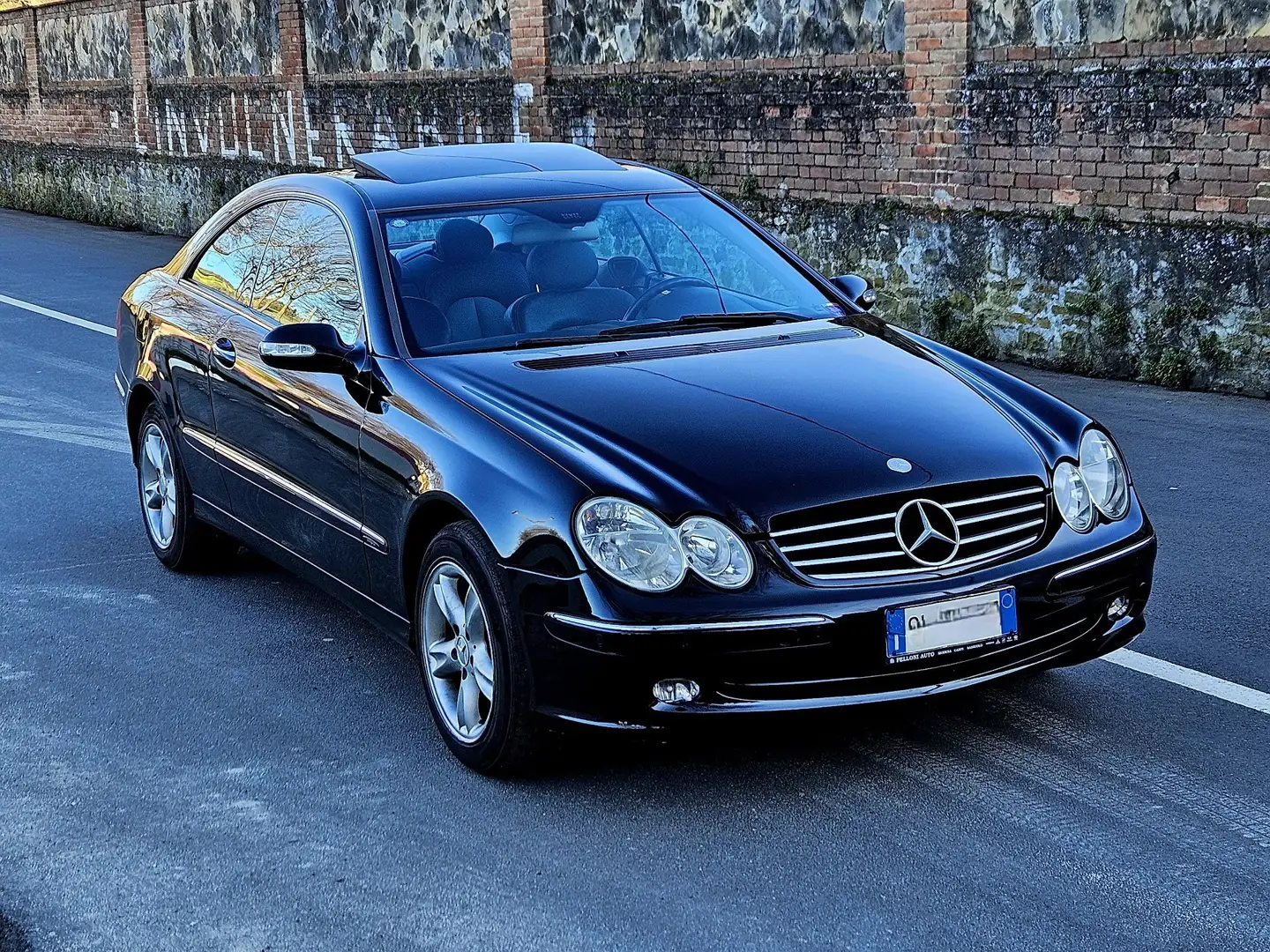 Mercedes-Benz CLK 240 Coupe Avantgarde c/pelle Czarny - 2