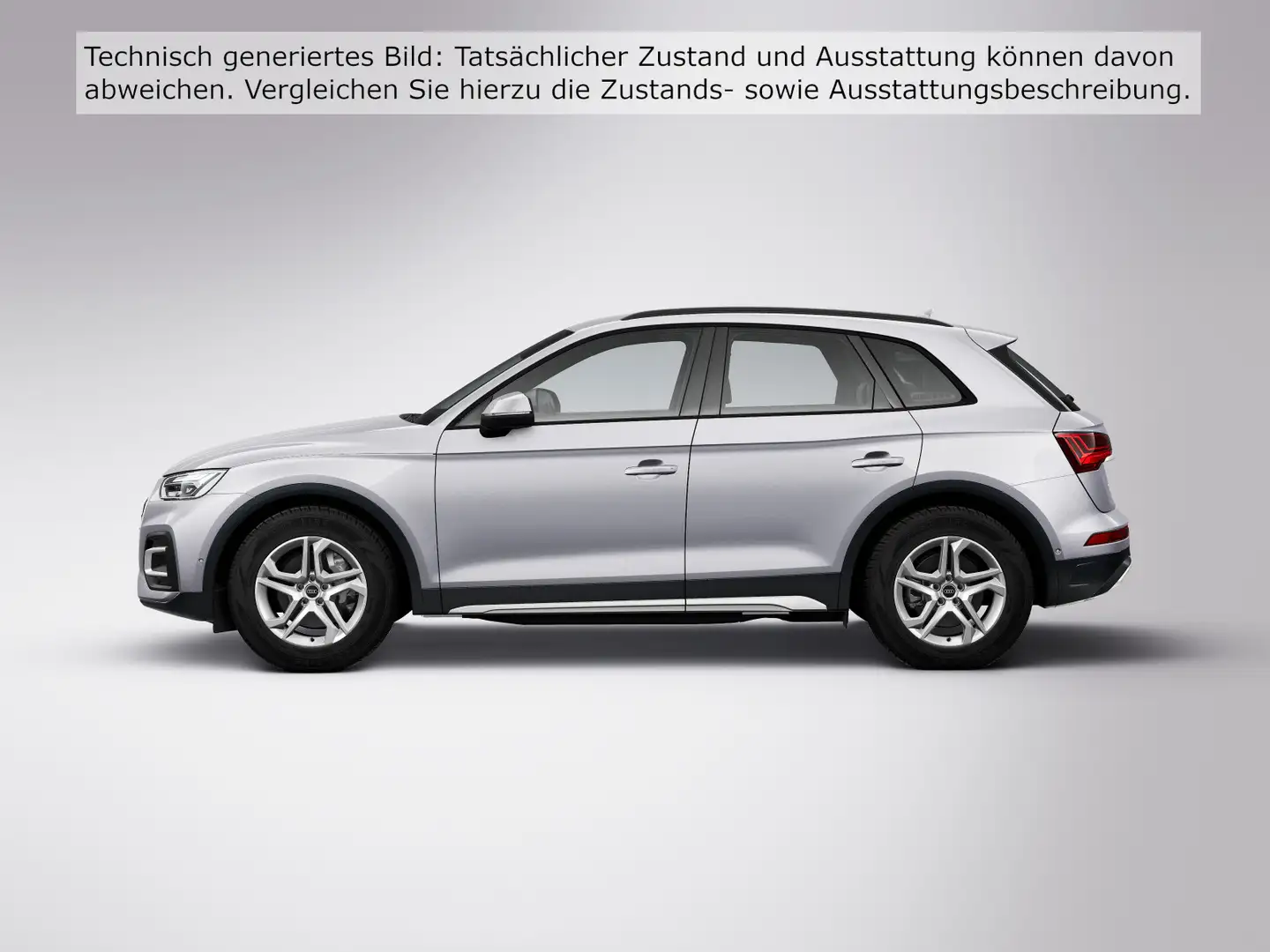 Audi Q5 SUV 40 TFSI quattro LED EINPARKHILFE NAVI SHZ Silber - 2