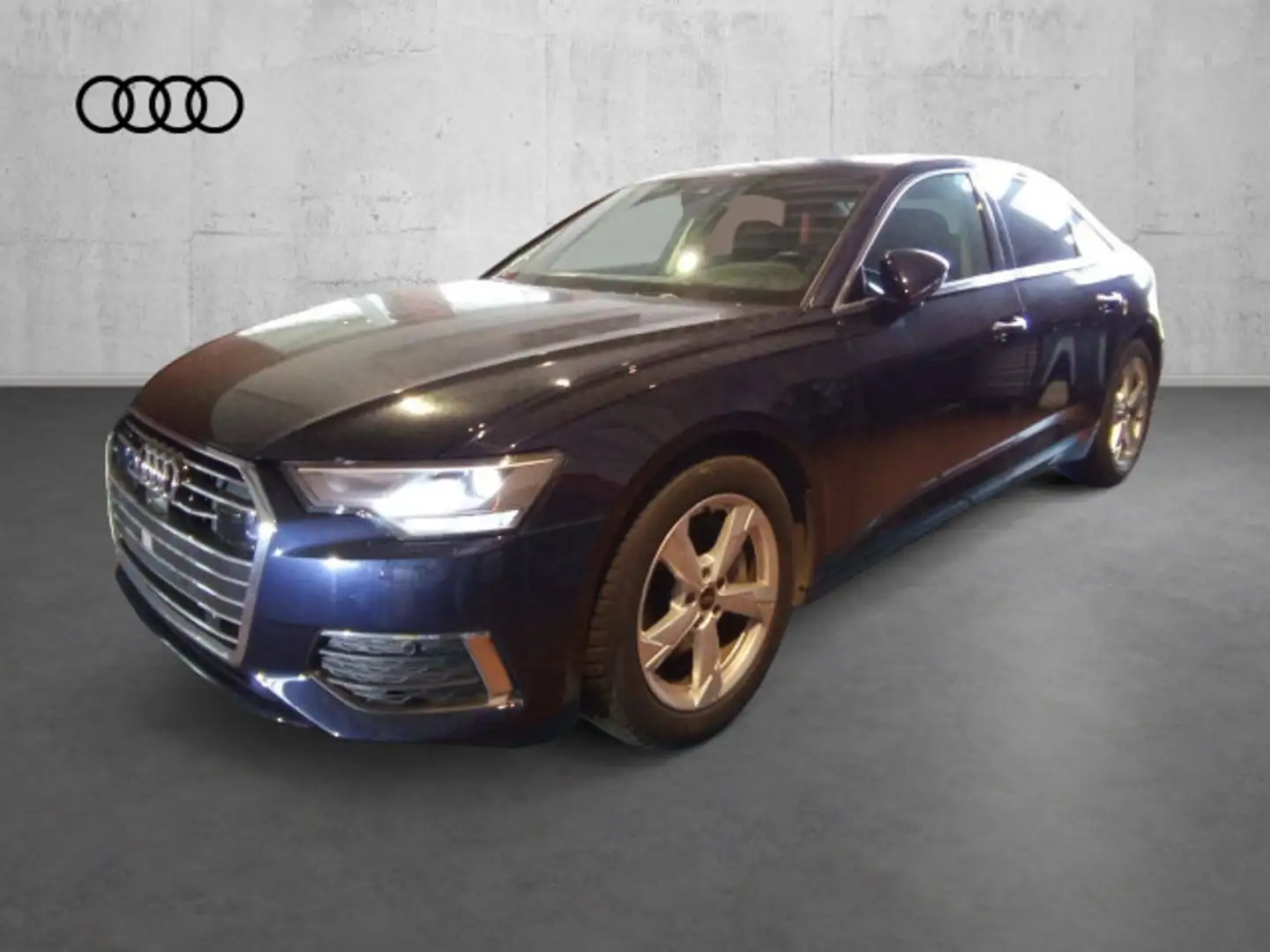 Audi A6 45 TFSI Q DESIGN UPE90 TV HuD ST.HEIZ BuO Blau - 2