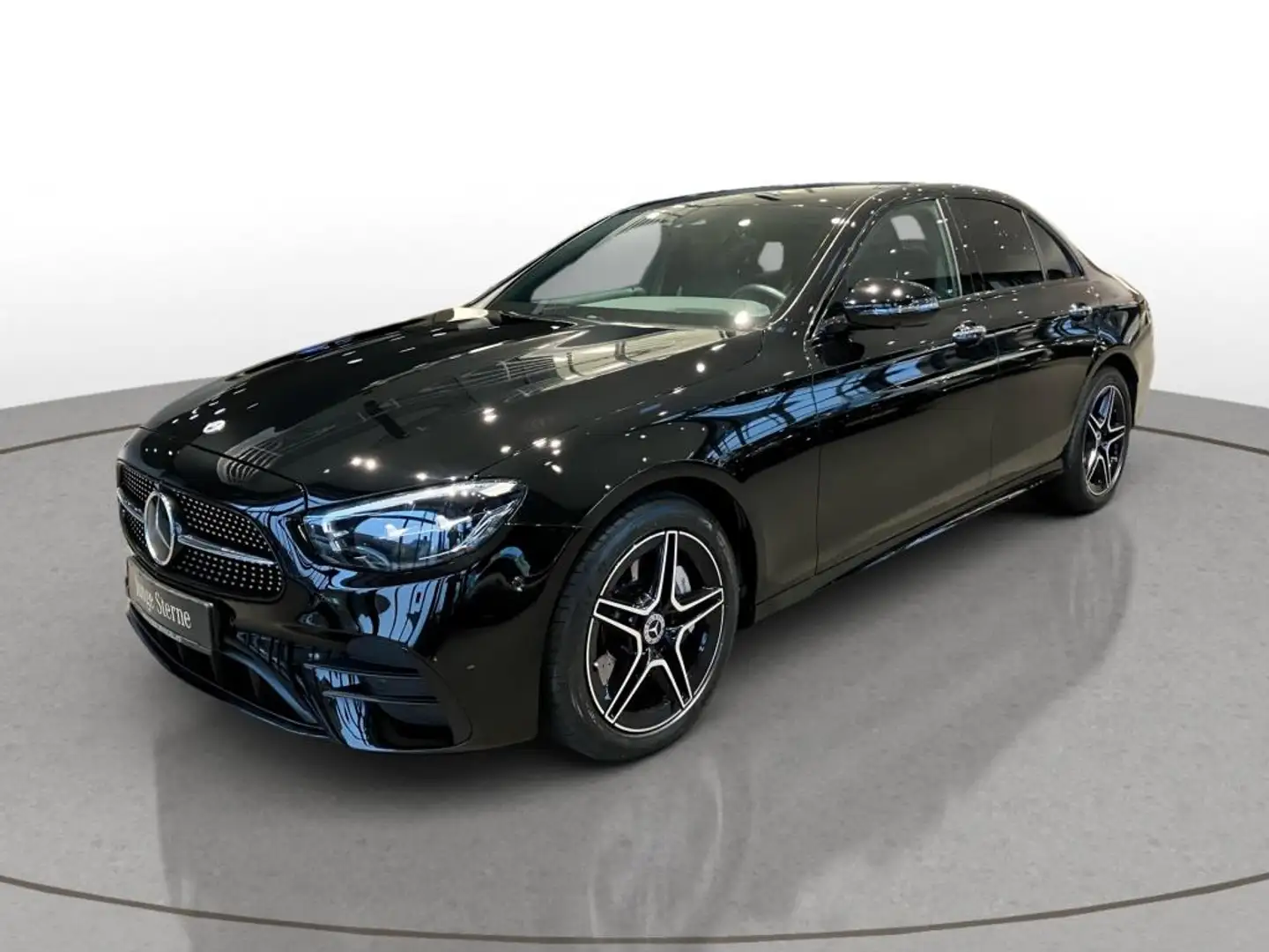 Mercedes-Benz E 450 4M AMG-Line+Night+DISTRON+HUP+Standhzg+LED Schwarz - 2