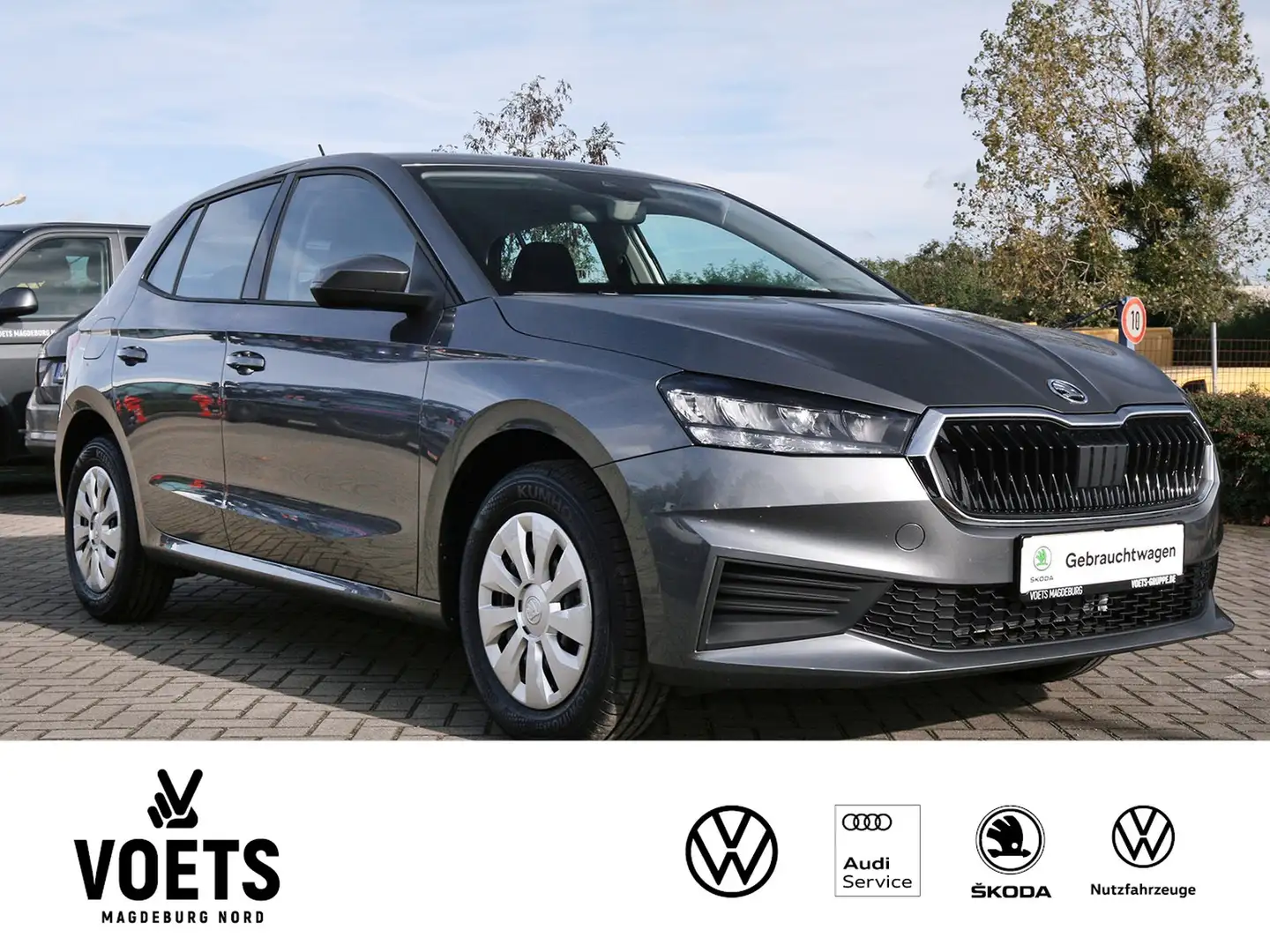 Skoda Fabia 1.0MPI SELECTION Sitzhzg.+PDC+LED Grau - 2