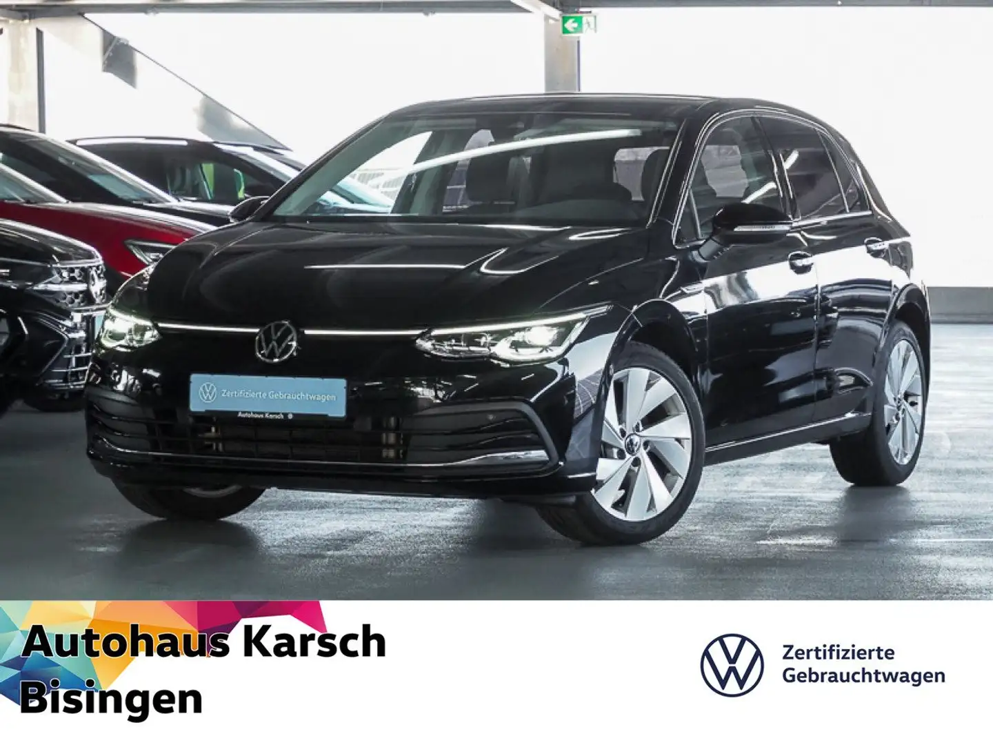 Volkswagen Golf VIII 1.5 TSI Style NAVI, KEYLESS, PDC LED Schwarz - 1