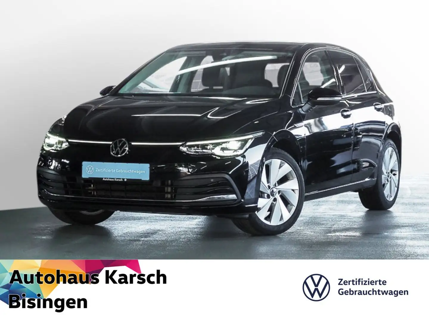 Volkswagen Golf VIII 1.5 TSI Style NAVI, KEYLESS, PDC LED Noir - 1