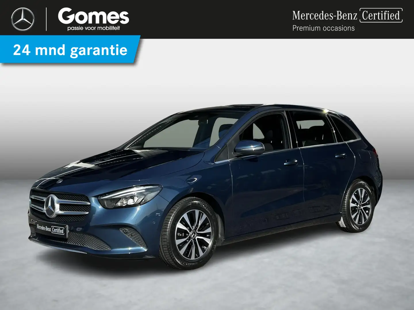 Mercedes-Benz B 180 Business Solution | Cruise control | Navi | Airco Blauw - 1