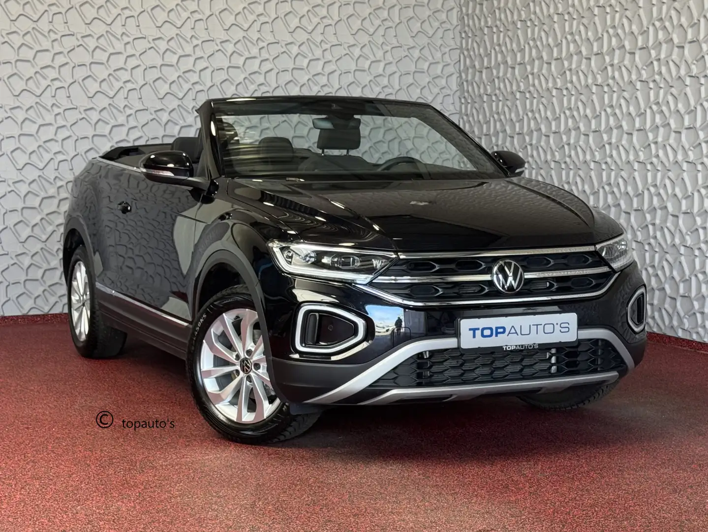 Volkswagen T-Roc Cabrio TSI VIR.COCKPIT CARPLAY NAVI IQ.LED STOEL/S Schwarz - 1