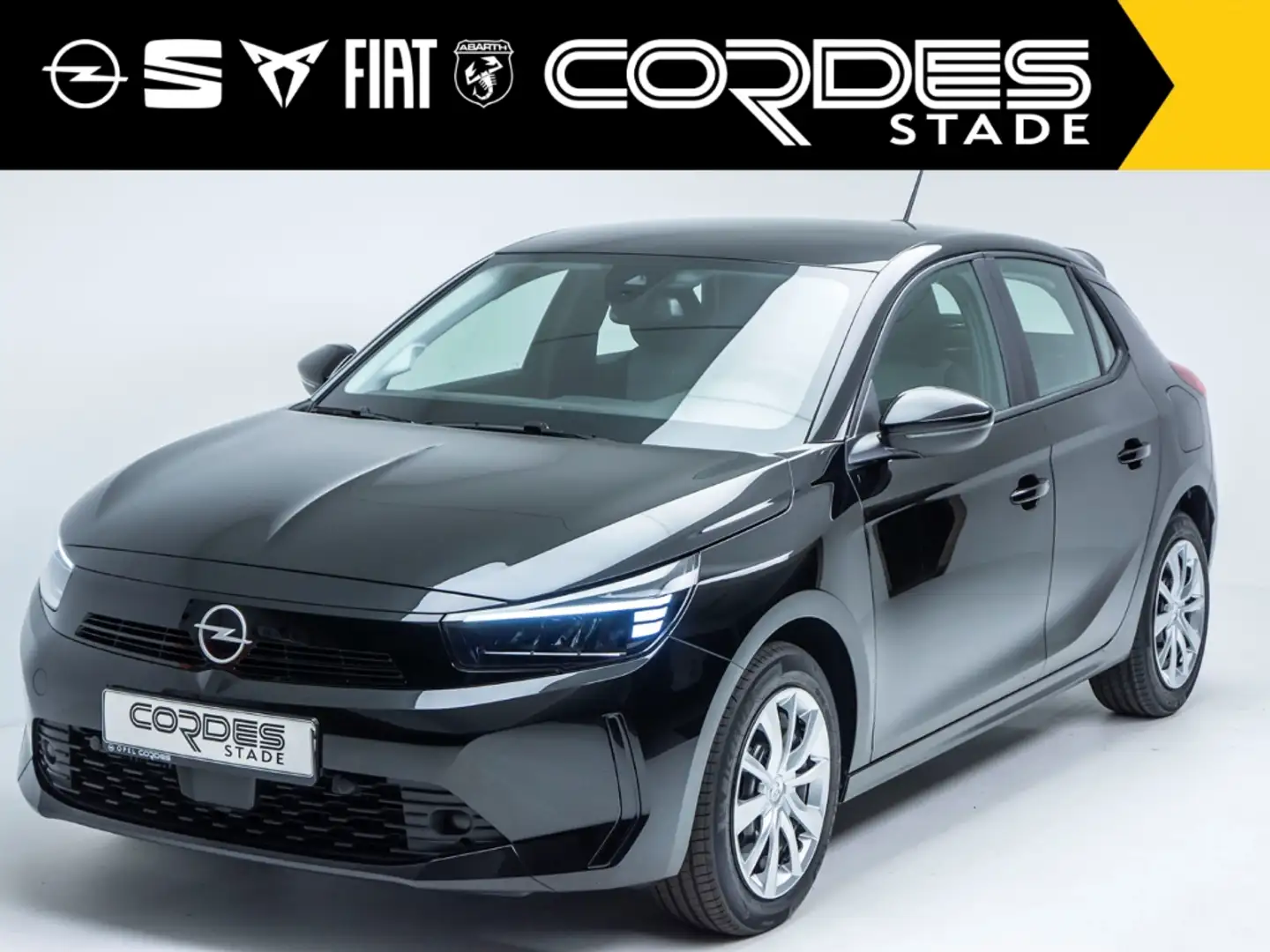 Opel Corsa F Edition 1.2 Turbo Mild-Hybrid Automatik PDC (116 Zwart - 2