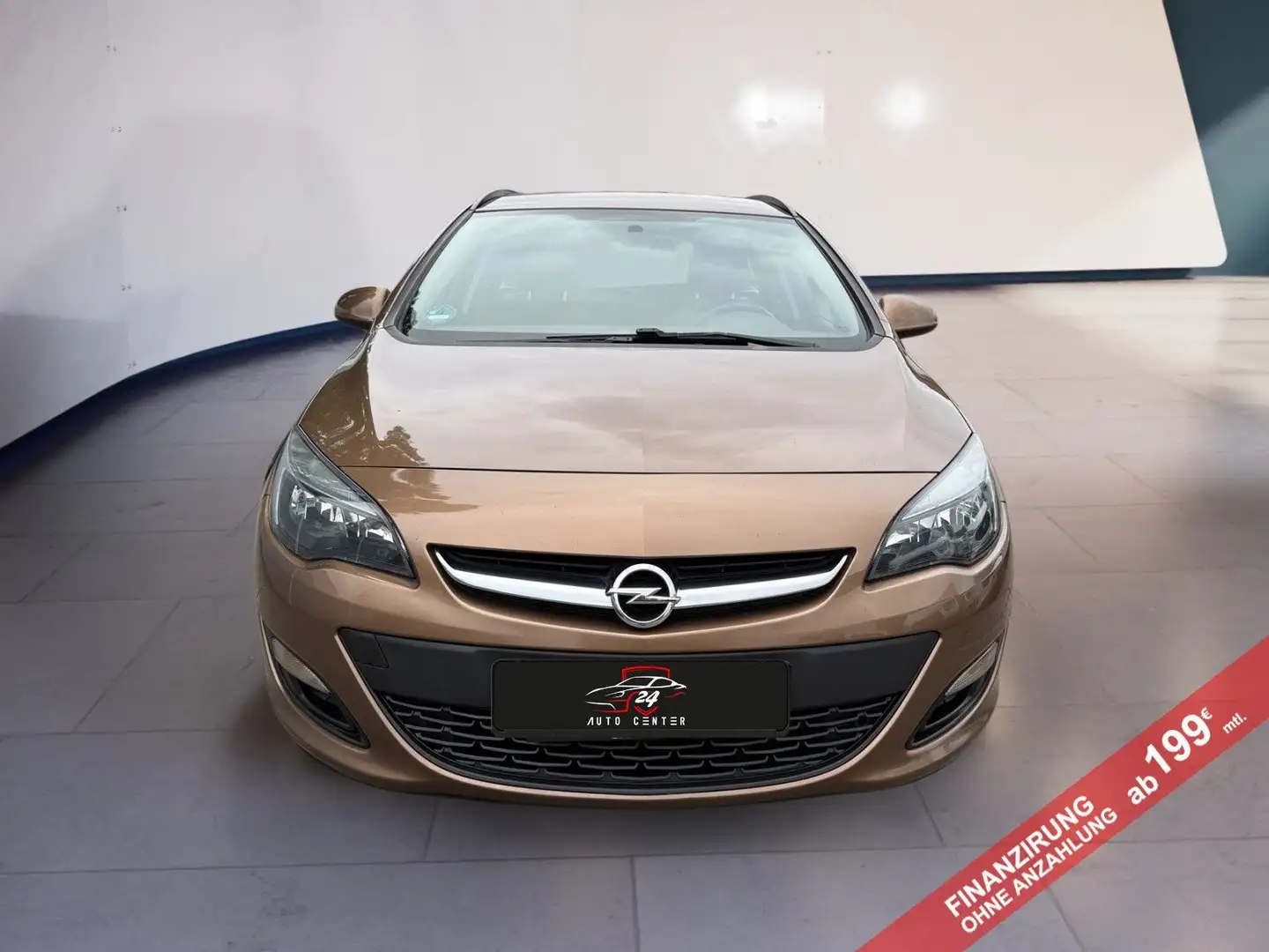 Opel Astra J Sports Tourer/BT/2. Hand/Klima/TÜV Beige - 2
