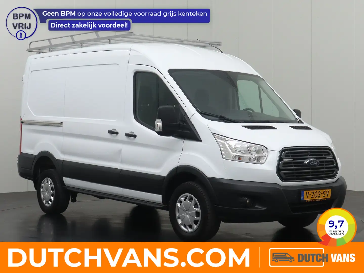Ford Transit 2.0TDCI L2H2 Imperiaal | Trekhaak | Navigatie | Ca Blanc - 1