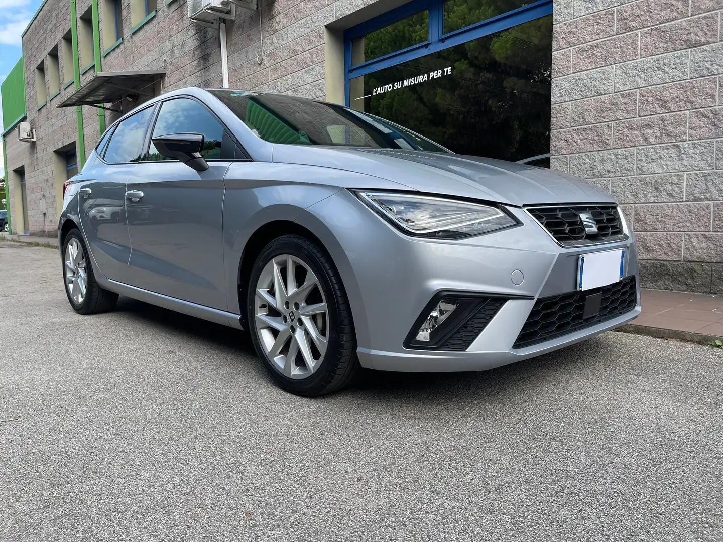 SEAT Ibiza 1.0 FR 95CV APPLE CARPLAY ANDROID AUTO UNIPROPR. Argento - 1