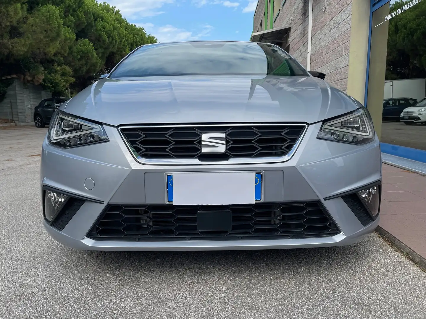 SEAT Ibiza 1.0 FR 95CV APPLE CARPLAY ANDROID AUTO UNIPROPR. Argento - 2