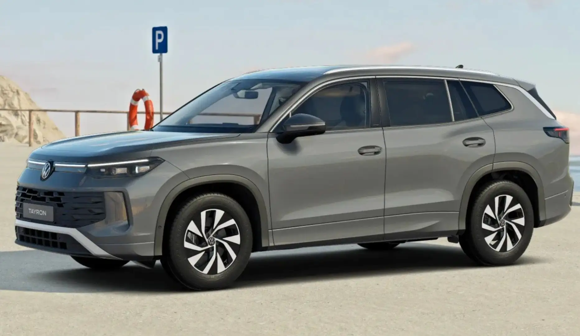 Volkswagen Tayron 1.5 eTSI DSG Life 7-Si EHK  IQ Drive Navi Gris - 2