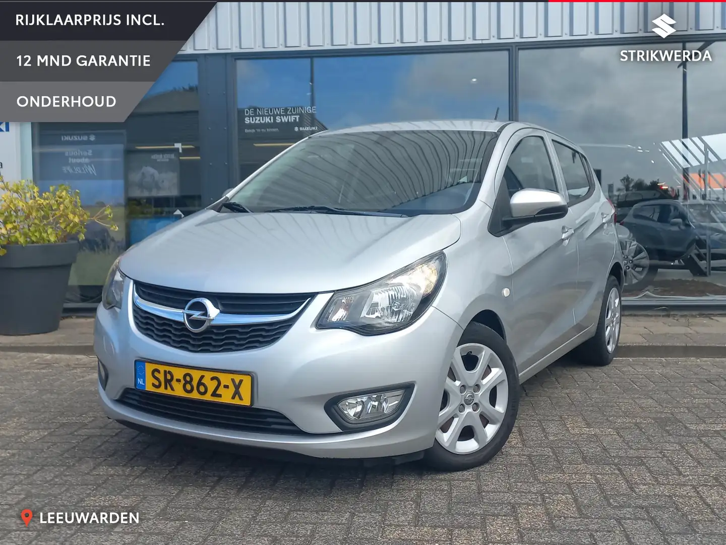 Opel Karl 1.0 ecoFLEX Edition Automaat/ Parkeersensoren Grau - 1