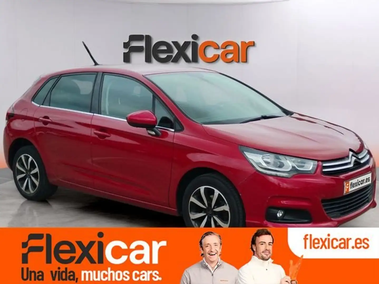 Citroen C4 BlueHDi 73KW (100CV) Tonic Rojo - 1