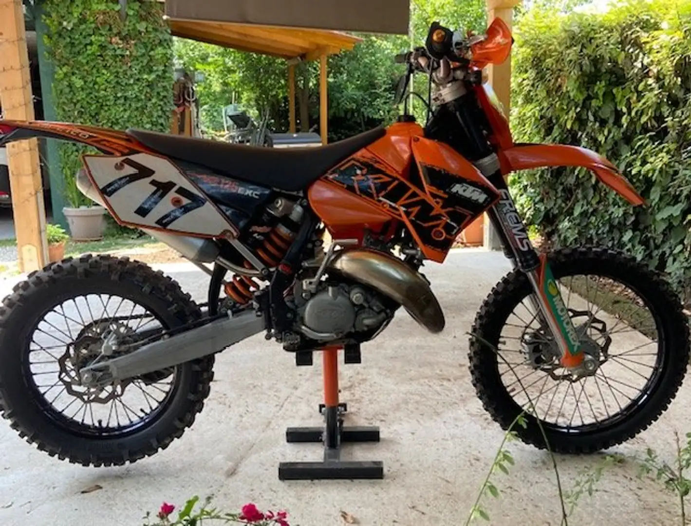 KTM 125 EXC Oranžová - 1