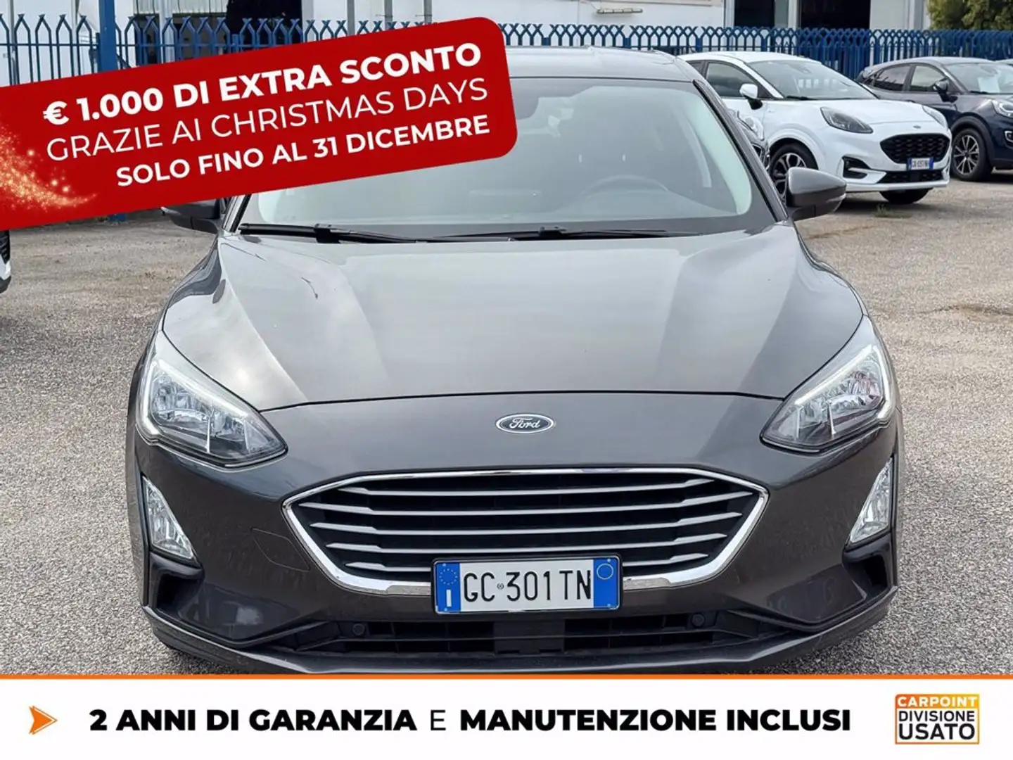 Ford Focus 1.5 ecoblue business co-pilot s&s 120cv auto my20. Grigio - 2