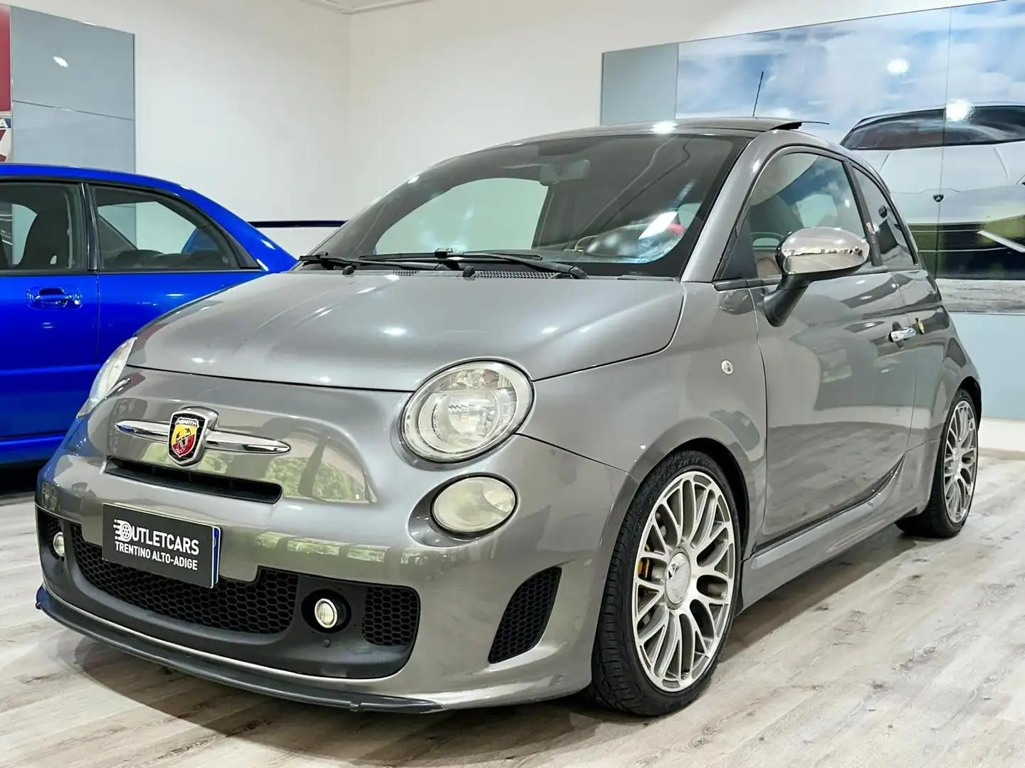 Abarth 500 500 1.4 16v turbo t-jet 135cv Gris - 1