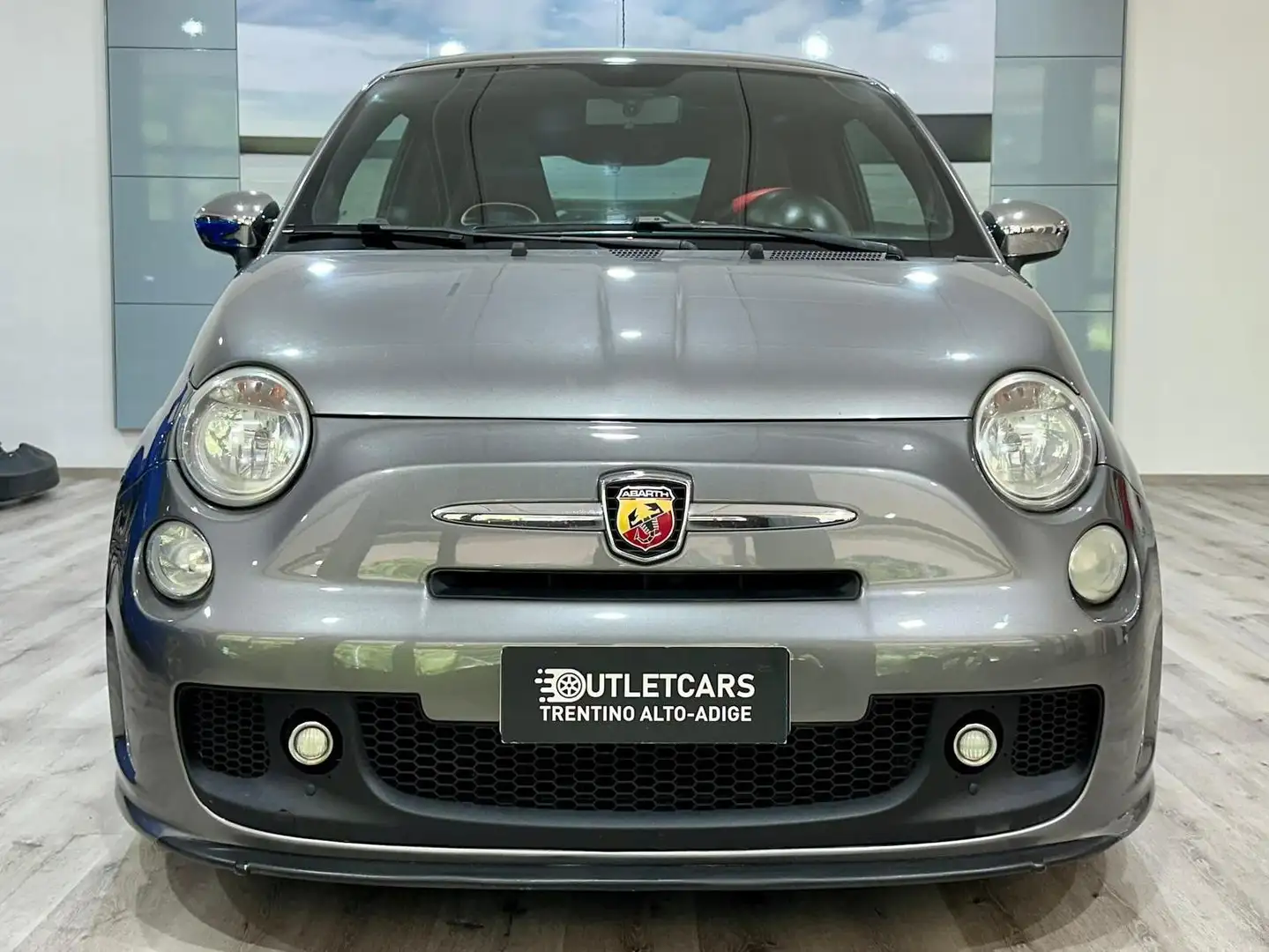 Abarth 500 500 1.4 16v turbo t-jet 135cv Gris - 2