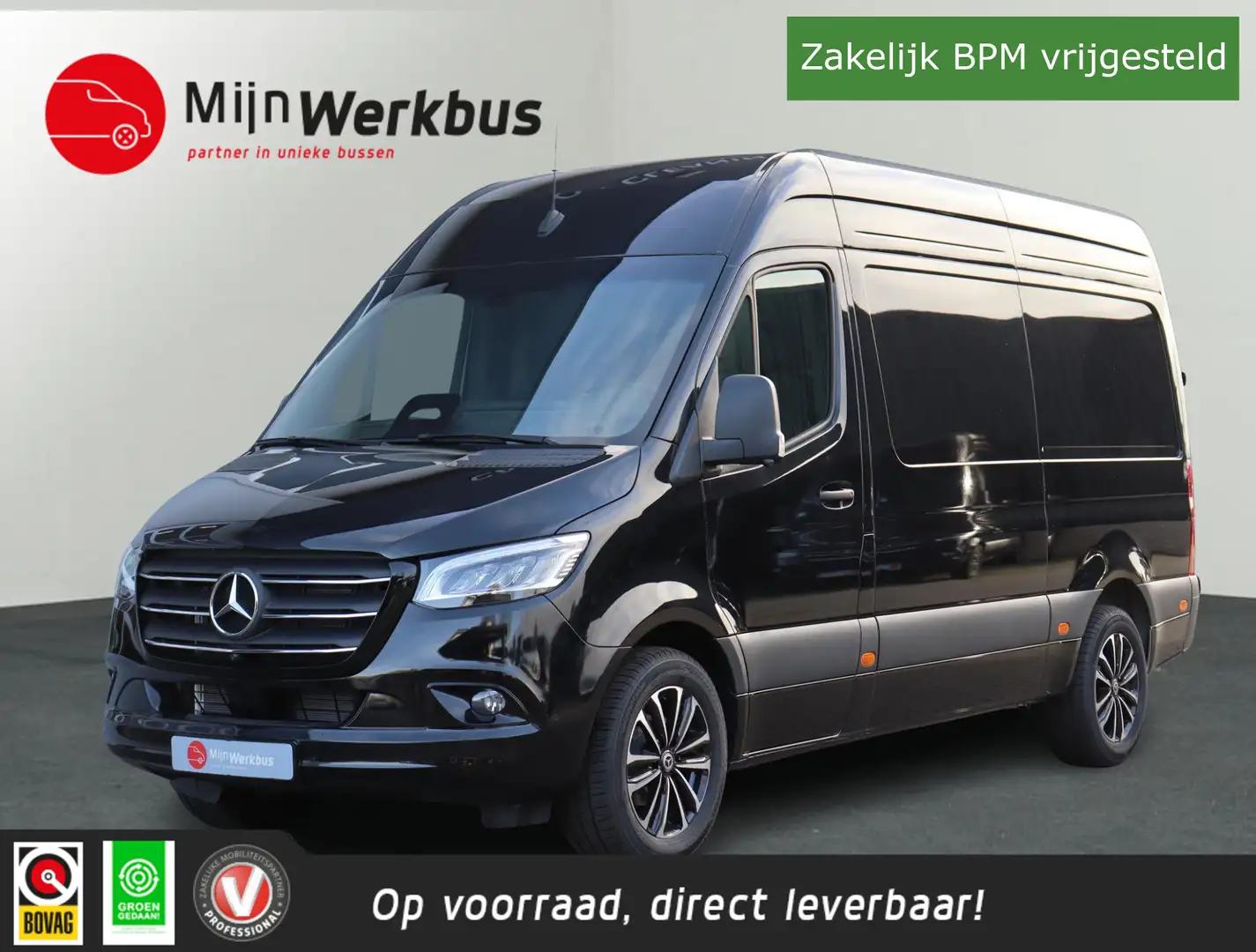 Mercedes-Benz Sprinter 319 1.9 CDI L2 Pro VOL!! 190pk ACC | 360cam 3.5t T Nero - 1