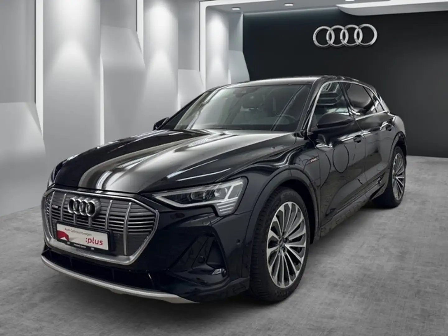 Audi e-tron 55 quattro S line RFK LEDER LUFTFEDERUNG Noir - 2