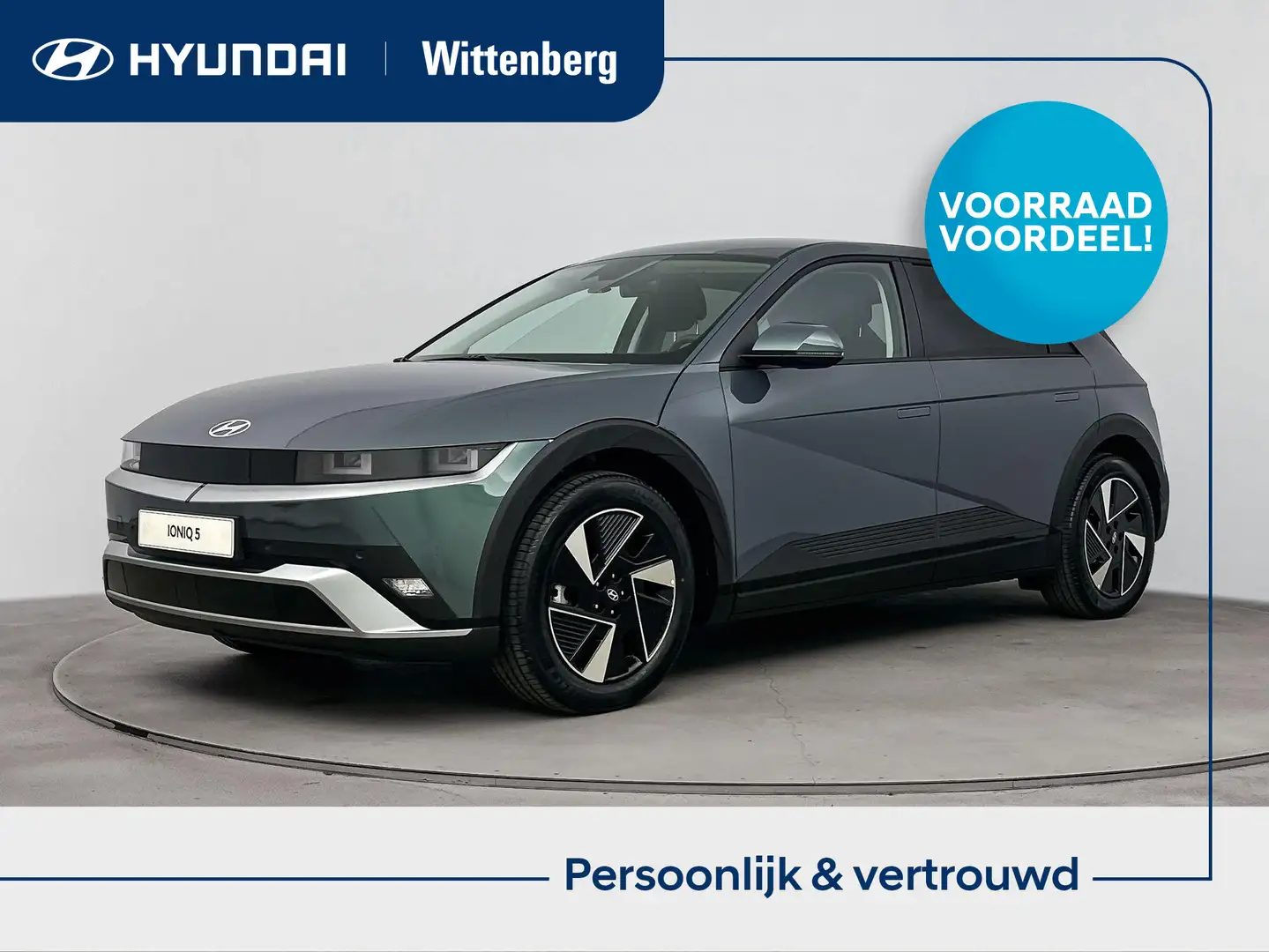 Hyundai IONIQ 5 Style 63 kWh | Nieuw, snel leverbaar | € 5.000,- V Groen - 1