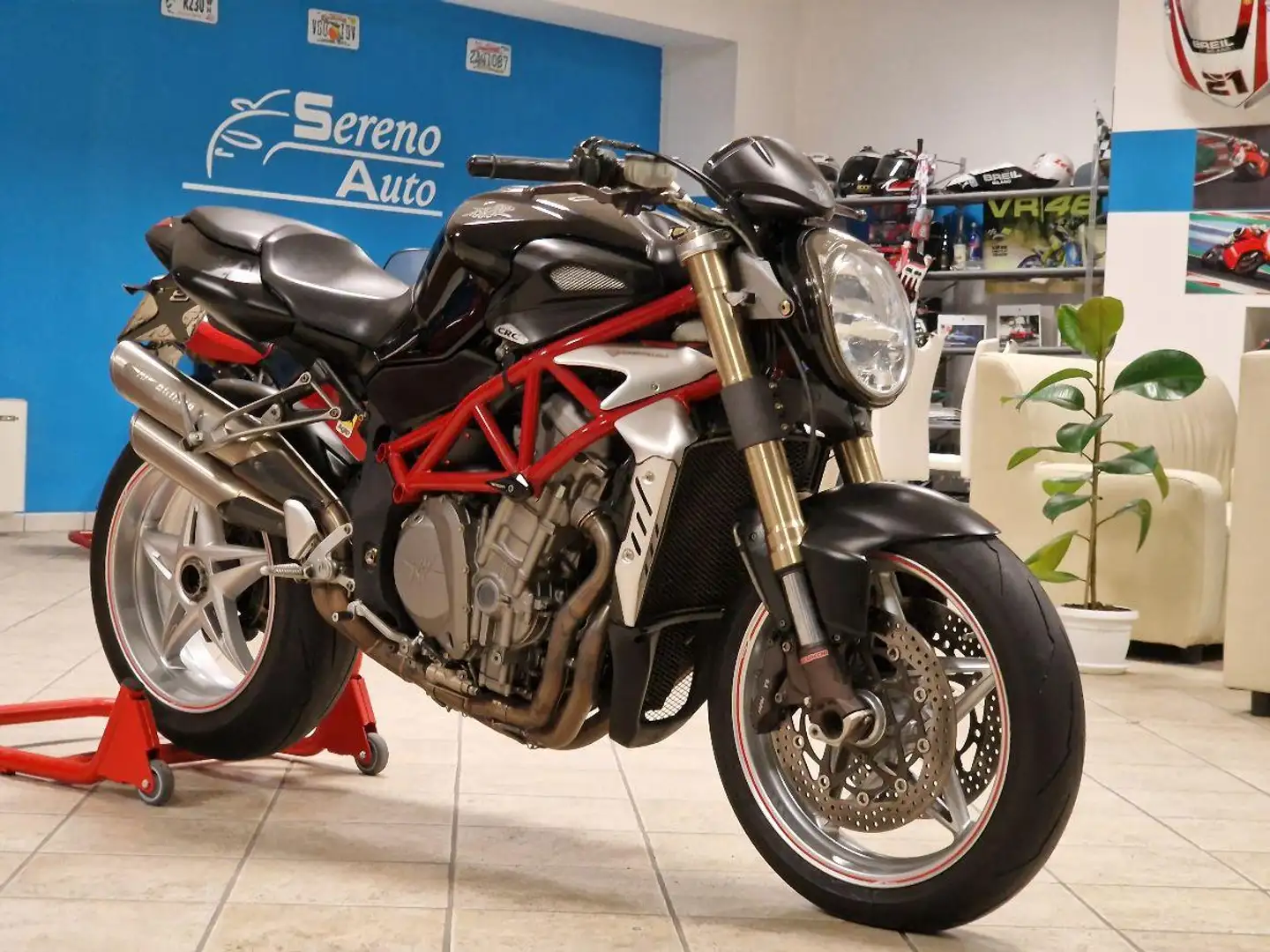 MV Agusta Brutale 910 S (2005 - 11) Blanco - 1