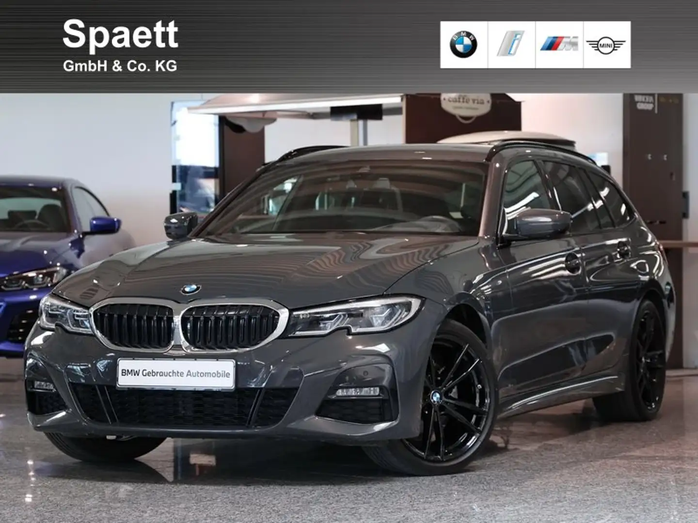 BMW 320 d xDrive Touring M Sport Head-Up HiFi DAB Grau - 1