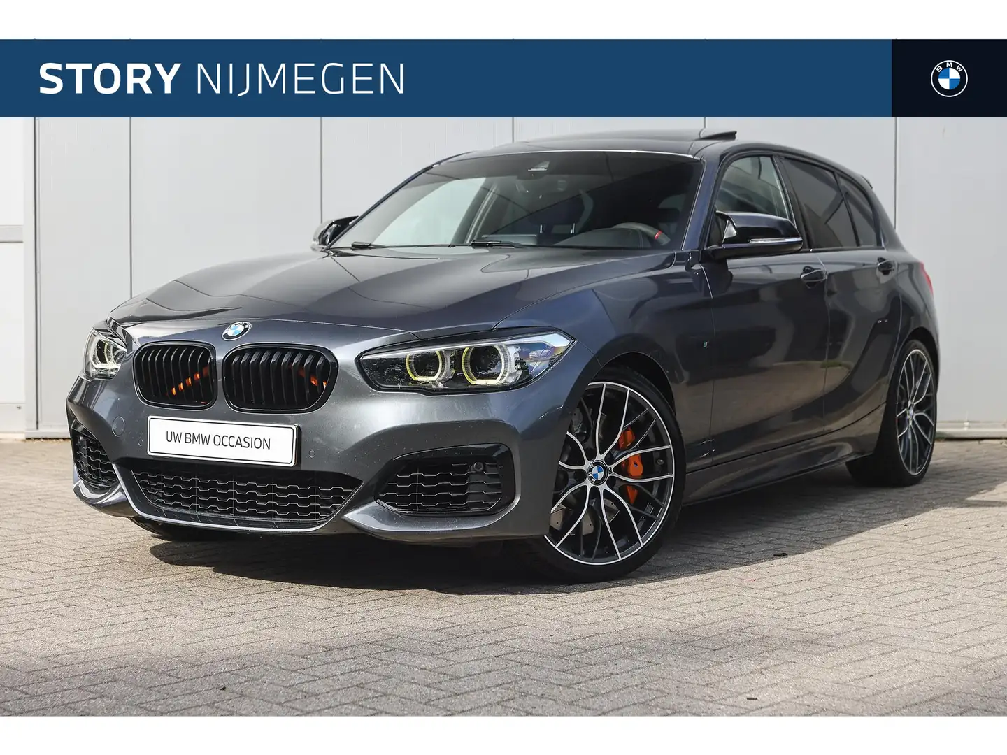 BMW 140 1 Serie M140i High Executive Automaat / Schuif-kan Šedá - 1