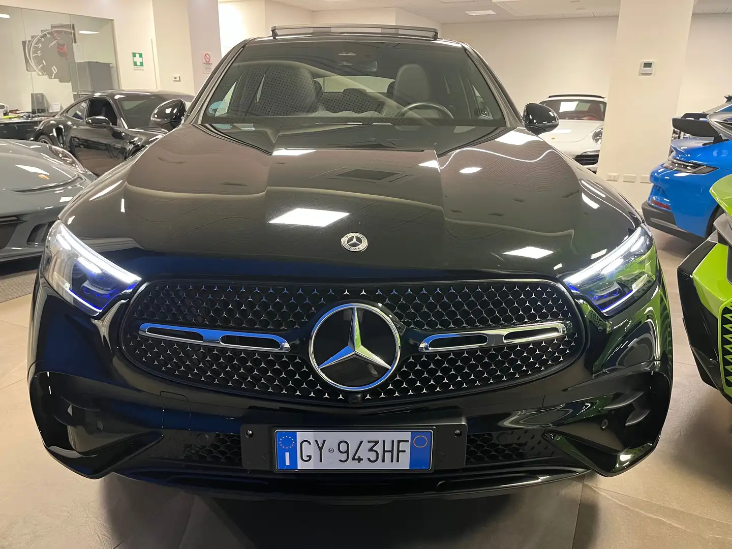 Mercedes-Benz GLC 300 Coupe DE PHEV AMG PREMIUM 120 KM EL. IVA ESP.TOT Nero - 2