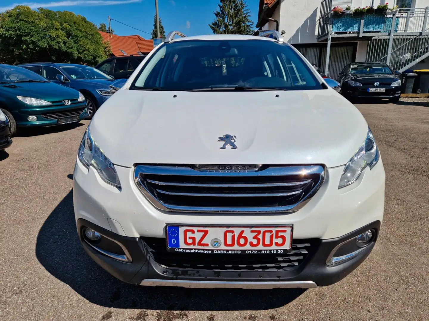 Peugeot 2008 Allure * TÜV + INSPEKTION NEU * 1. HAND * Weiß - 2