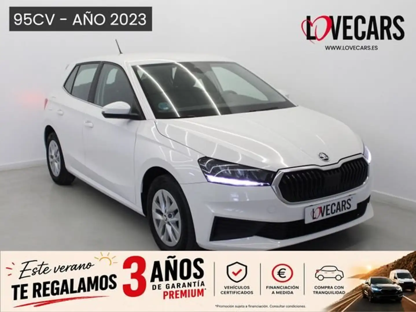 Skoda Fabia 1.0 TSI Ambition 70kW Blanco - 1