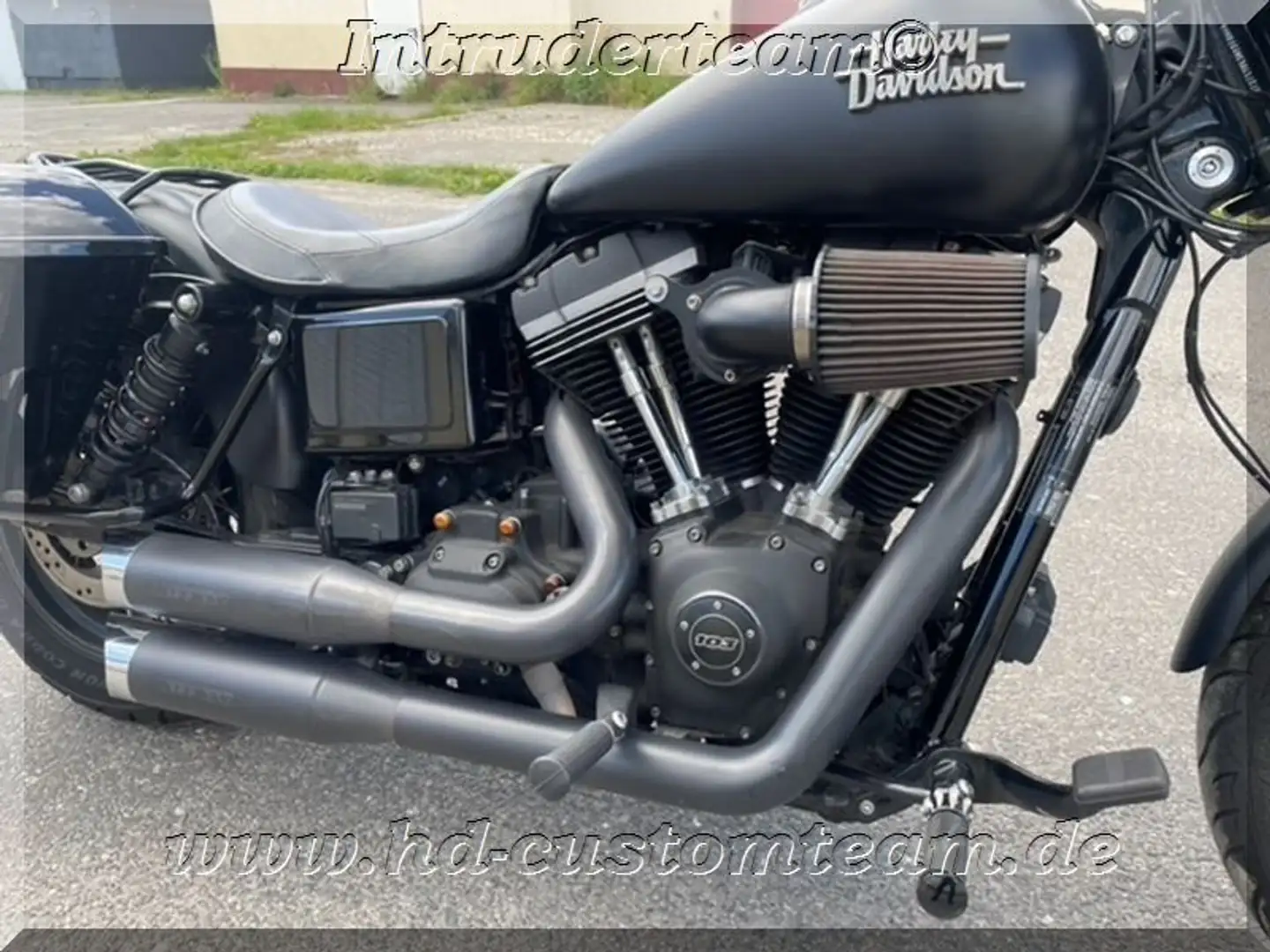 Harley-Davidson Dyna Street Bob FXDB 103 Traumbike, erste Hand, Scheckheft. Negru - 2