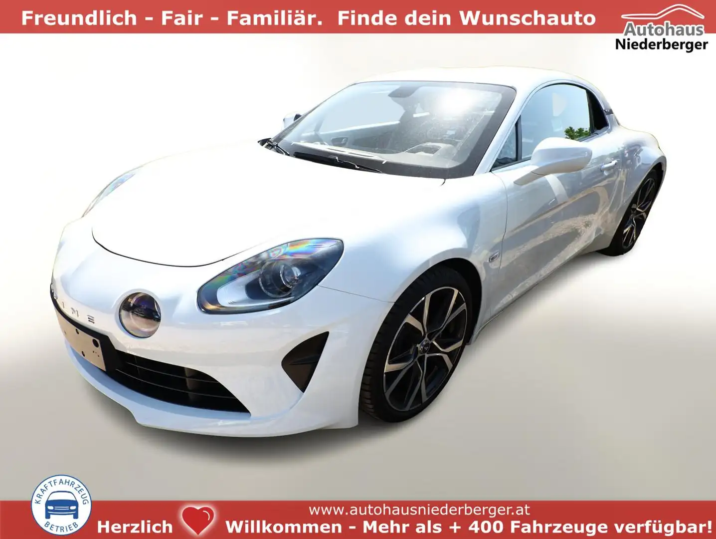 Alpine A110 1.8 TCe 252 Aut VollLED Nav 18Z PDC Keyl 185 kW... Weiß - 1
